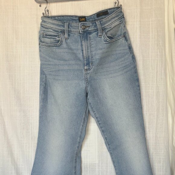 Lee High Rise Flare Jeans - Picture 1 of 4